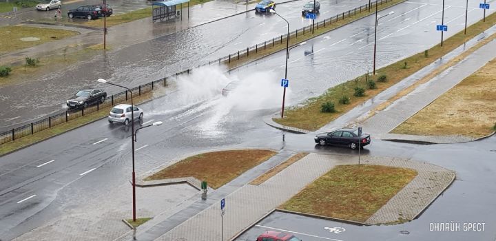 Брест, Варшавка, Вулька. Немного поплыли улицы
