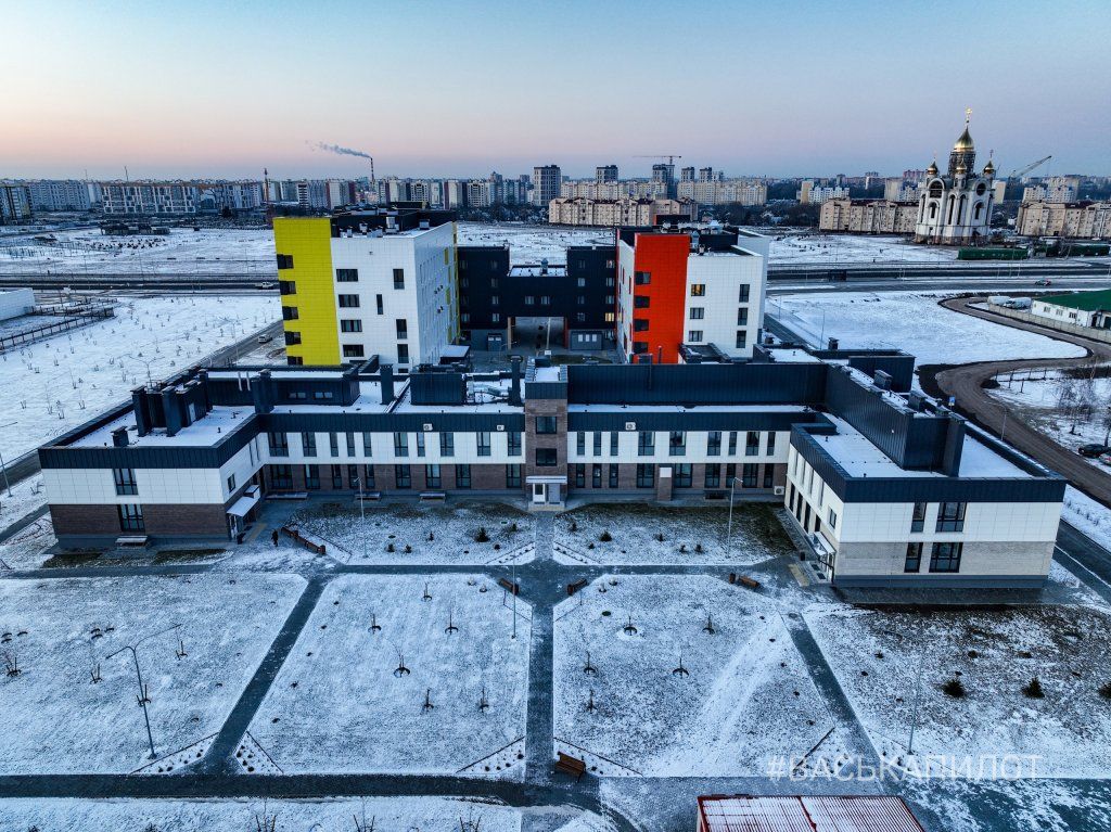 Посмотрите, как выглядит медицинский центр в Бресте с высоты