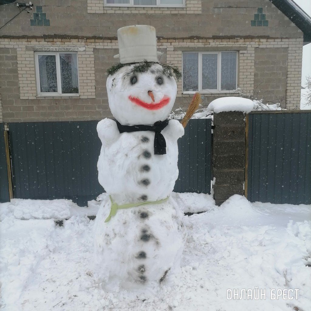 Снеговики от читателей