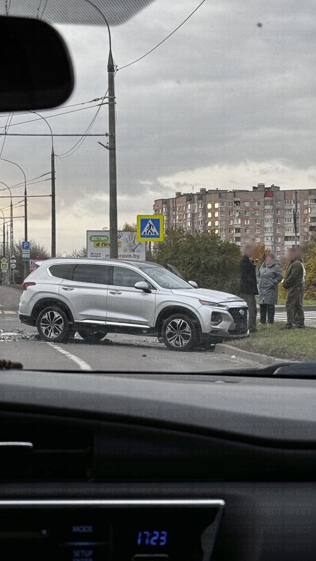Читательница: В Бресте на Ковалевке произошло серьёзное ДТП