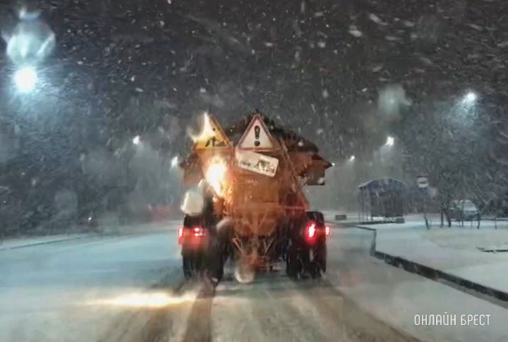 Читатель: В Брест вернулся снег