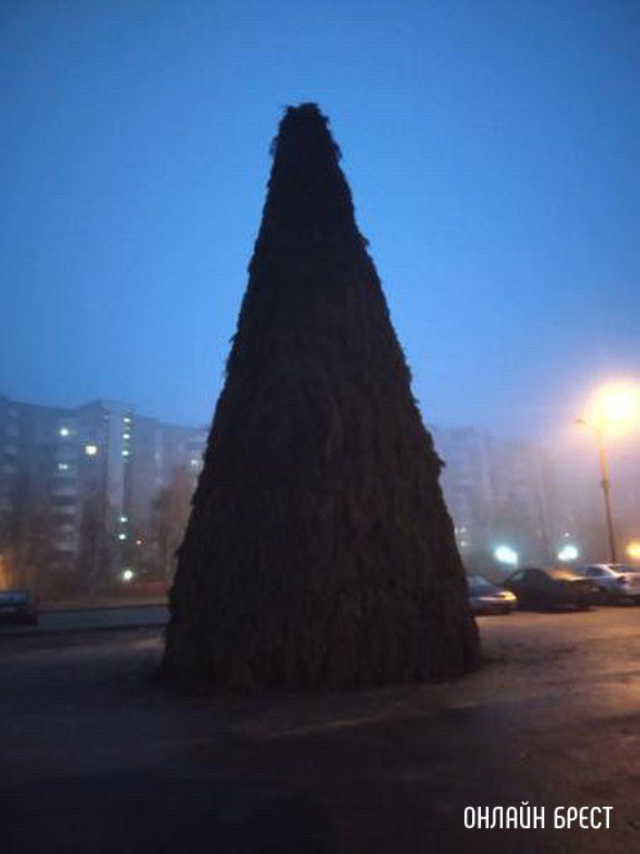 Читатель: Ёлка на Суворова выглядит в таком виде