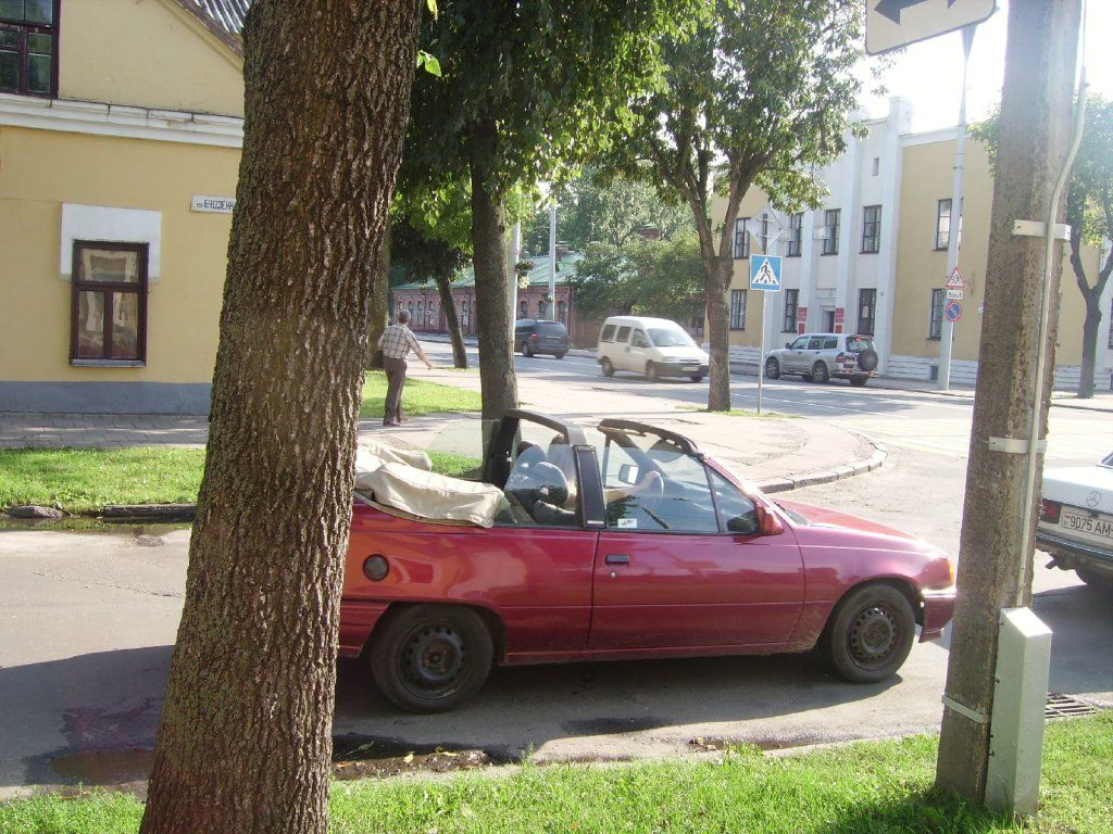 Город Брест, улица Ленина и Буденного. Лето 2007 года