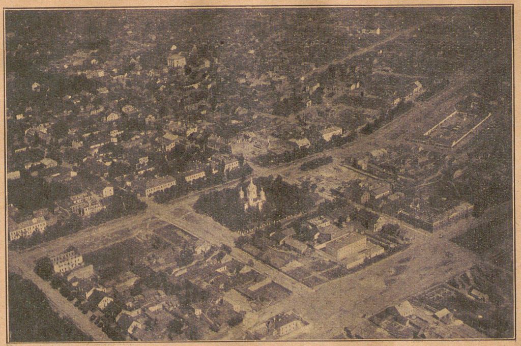 Брест с высоты, 1929 год. Узнали место на фото?