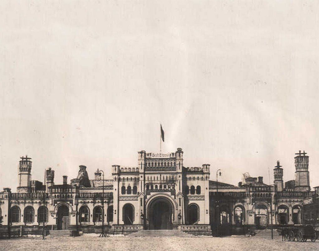 Как было раньше: железнодорожный вокзал в Бресте