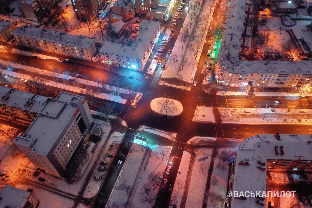 Посмотрите, как сегодня выглядит зимний Брест с высоты