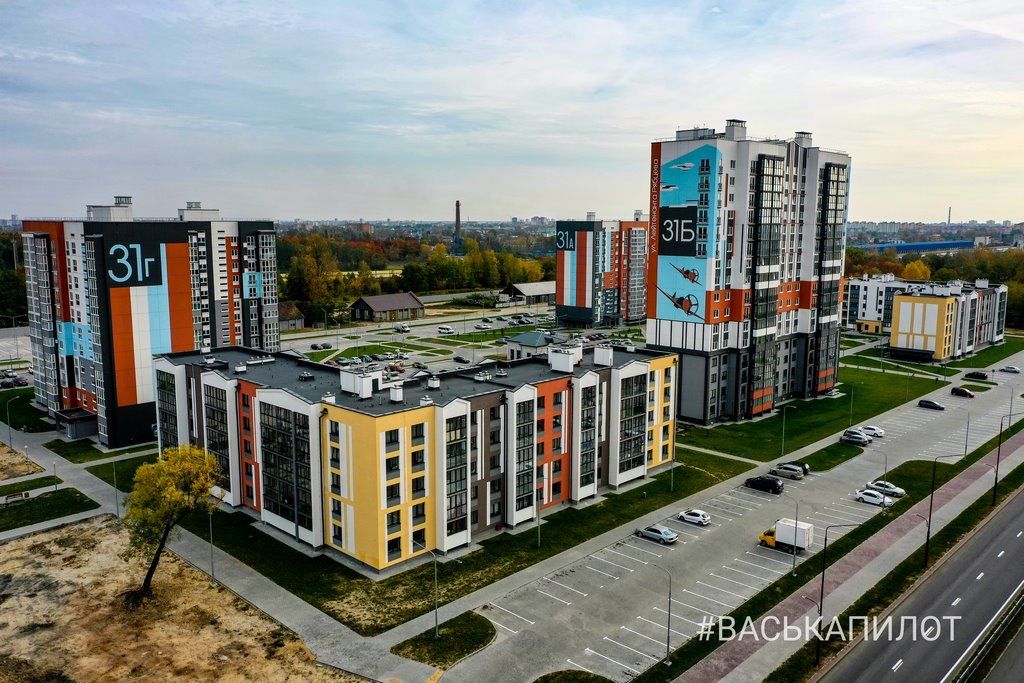 Смотрите, как застраивается жилой район на Рябцева в Бресте
