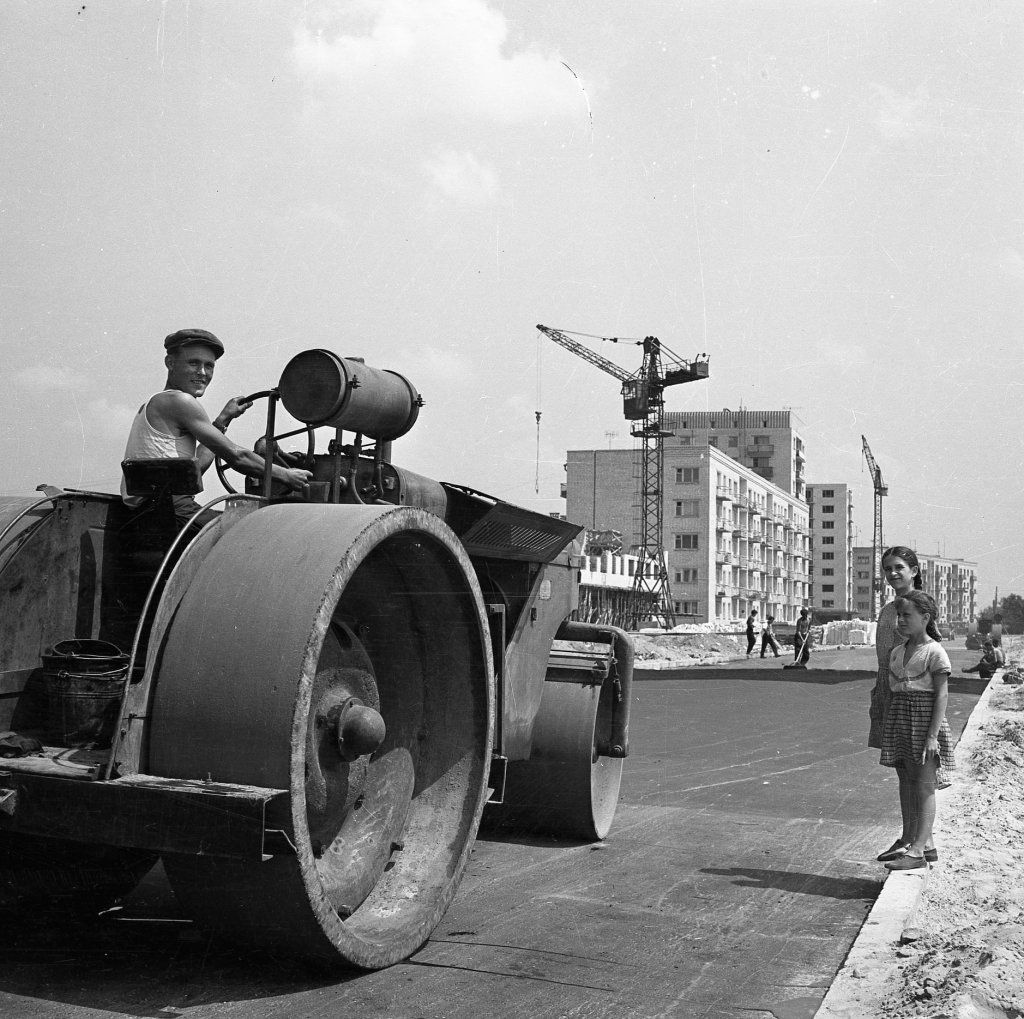 Брест, Набережная, бульвар Шевченко, 1969 год