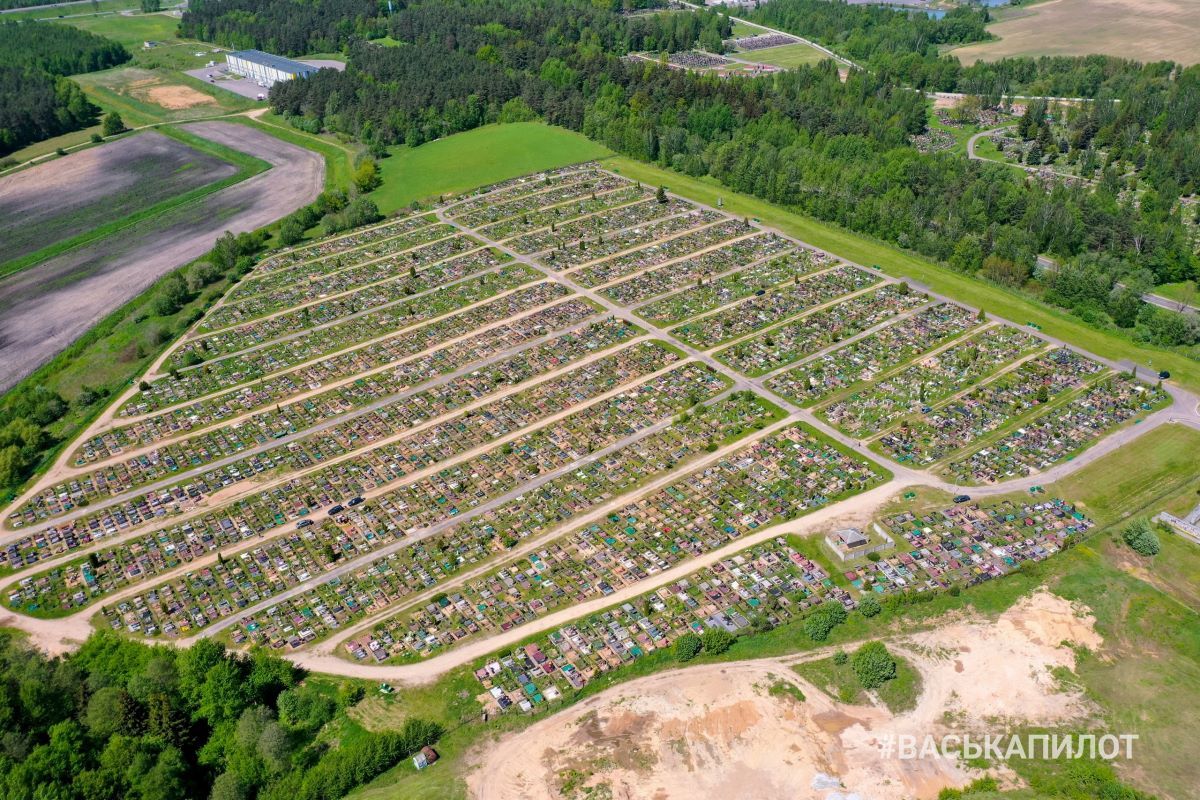 Самое большое кладбище в Беларуси. Крематорий в Минске