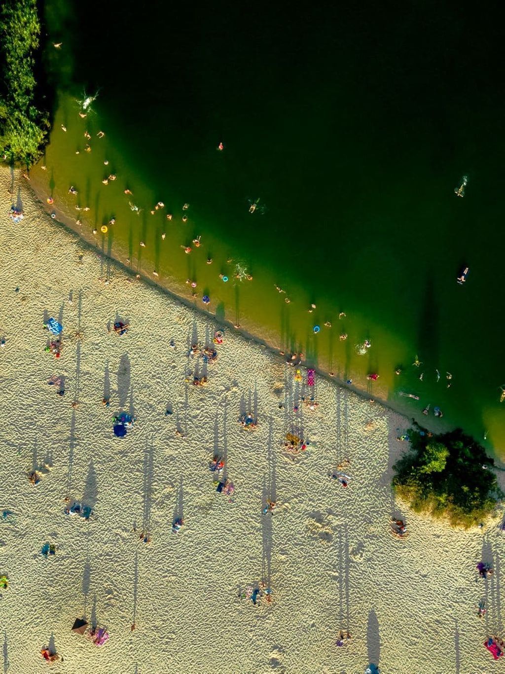 Один из лучших пляжей в Беларуси. Кобринский район, Каташи