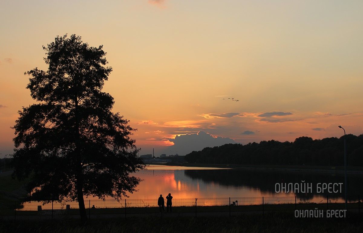 Читатель: Сегодня в Бресте был очень красивый закат