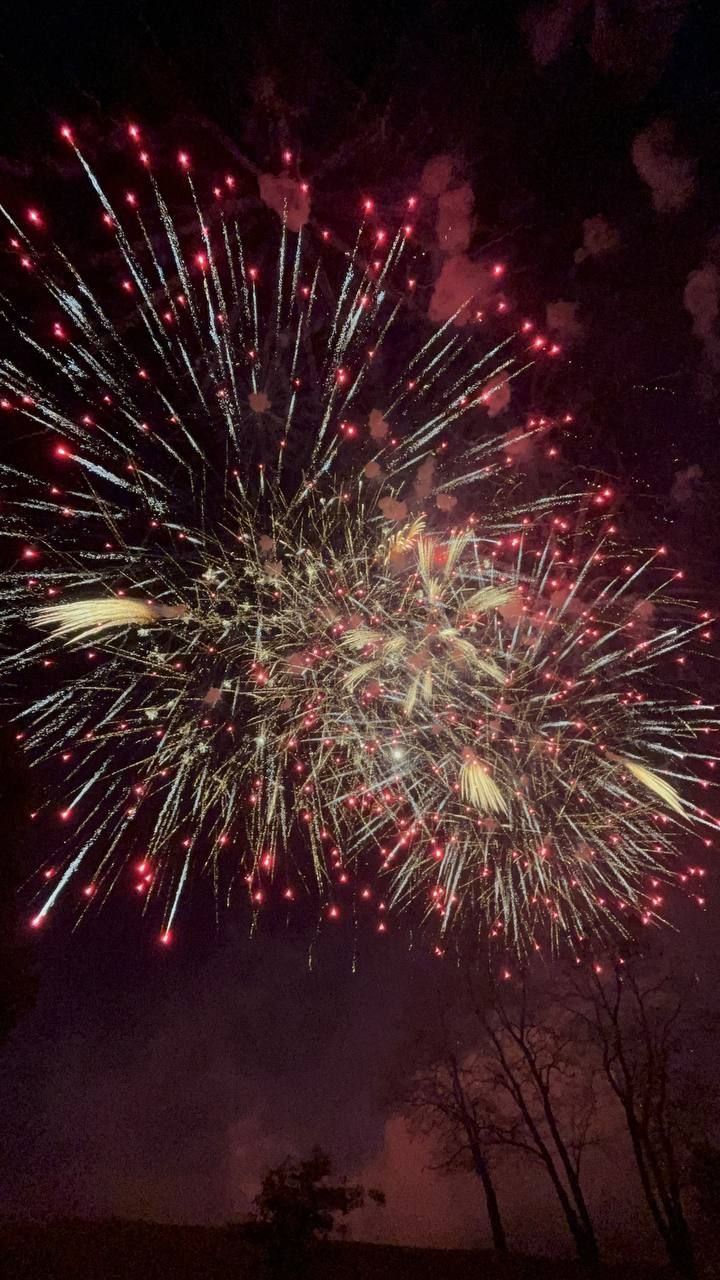 Праздничный салют в Бресте. Смотрите фото и видео