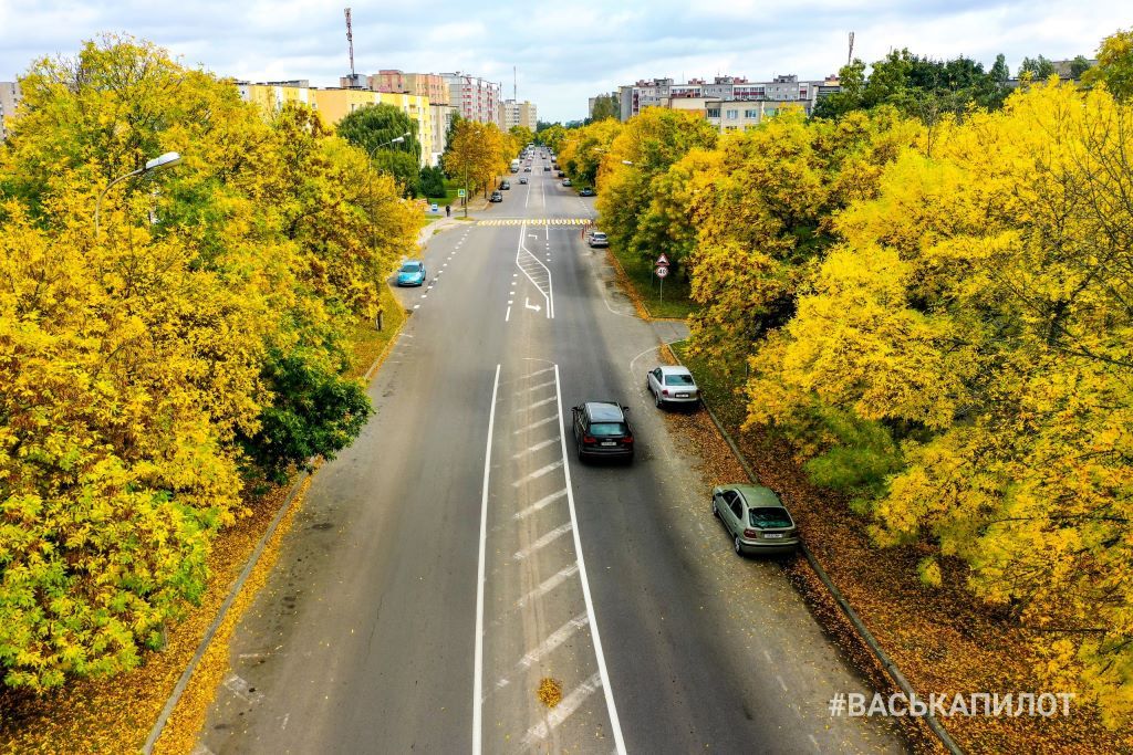 Осень. Брест, ул. Советской Конституции