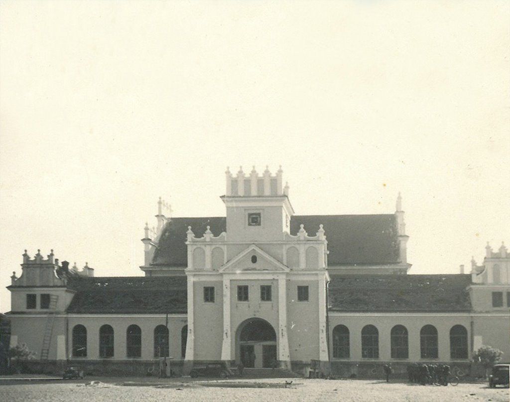 Как было раньше: железнодорожный вокзал в Бресте