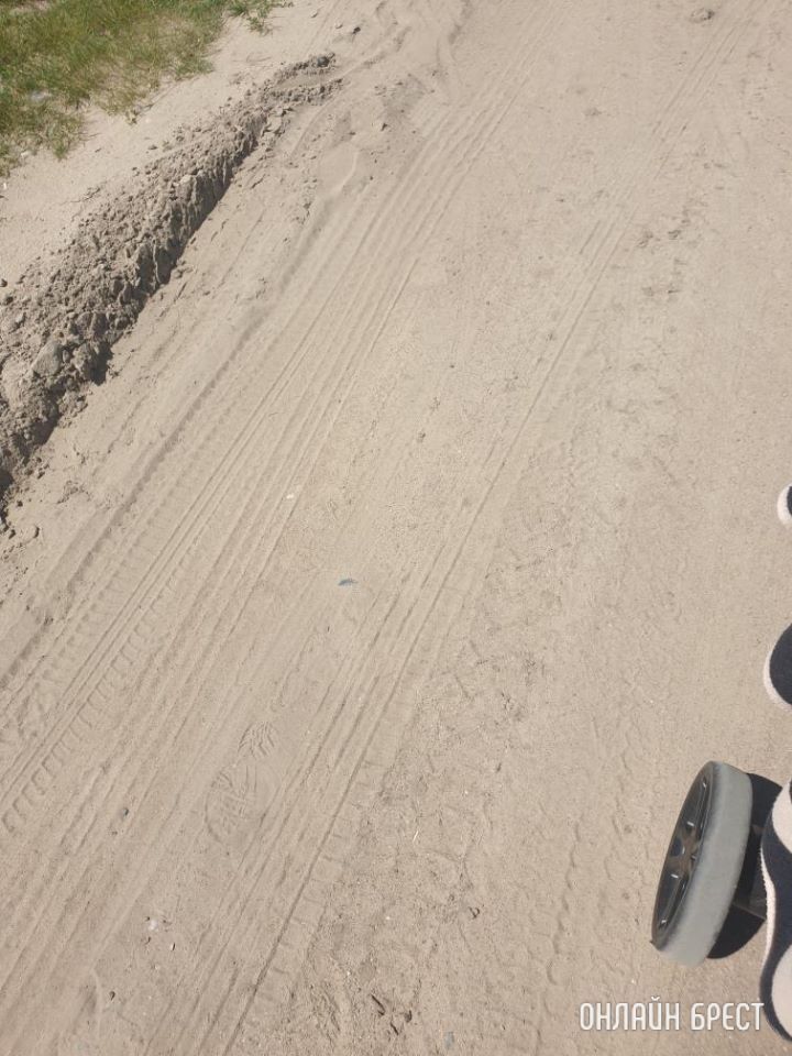 Такая «гравийная» дорога в Жабинке