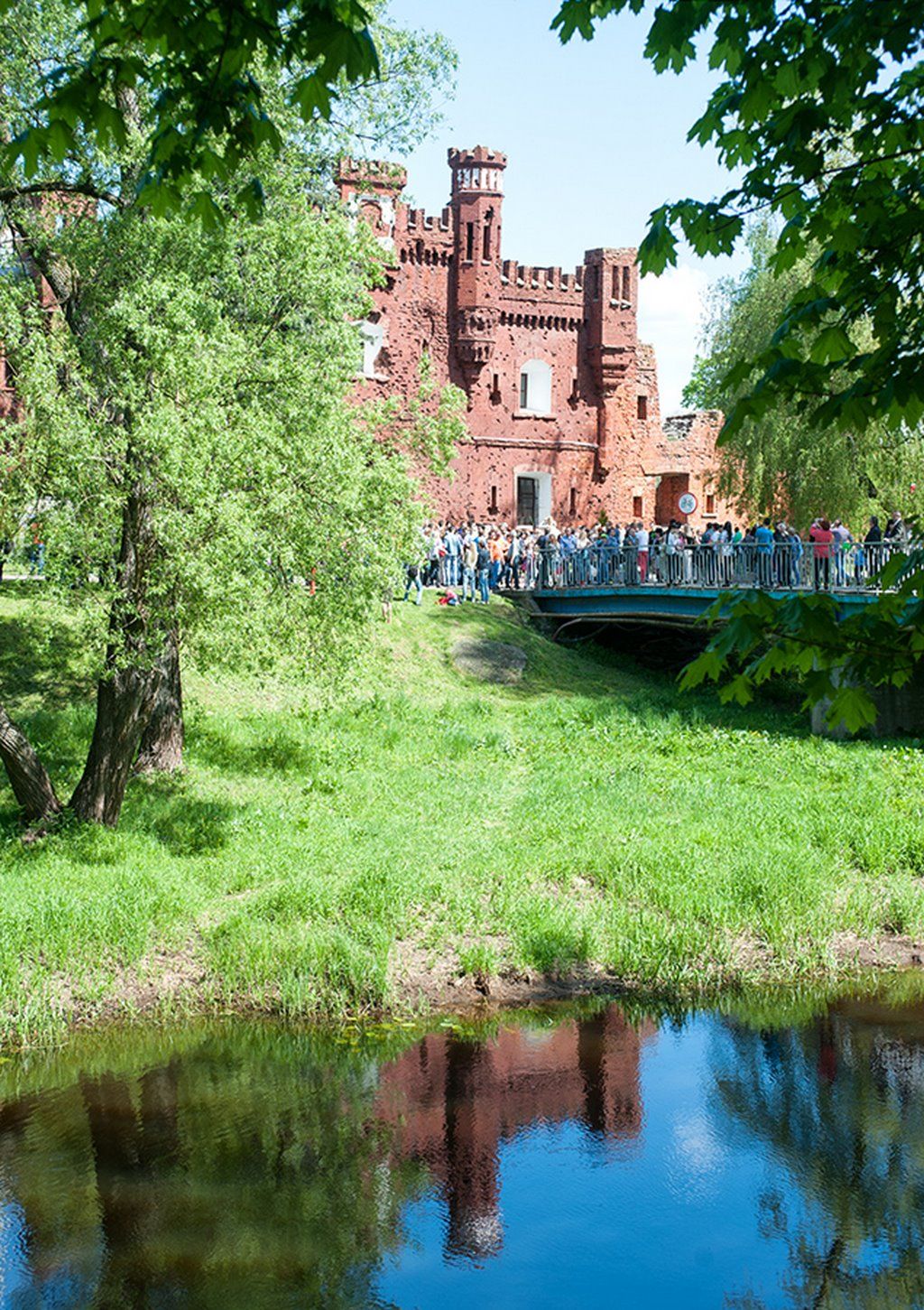 Как было раньше: Брестская крепость, вид на Холмские ворота