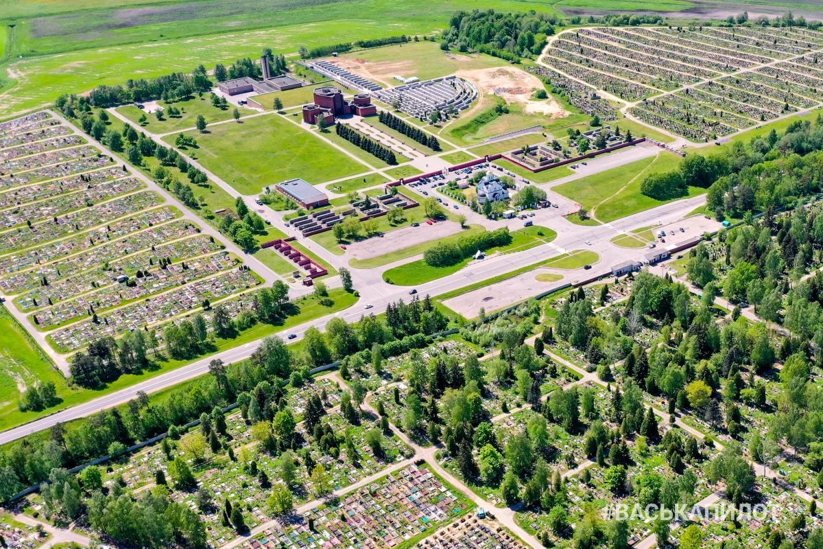 Самое большое кладбище в Беларуси. Крематорий в Минске