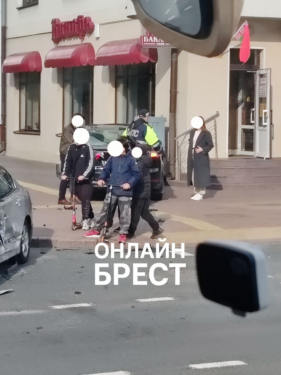 Читатель: Сегодня на Ленина в Бресте произошло ДТП