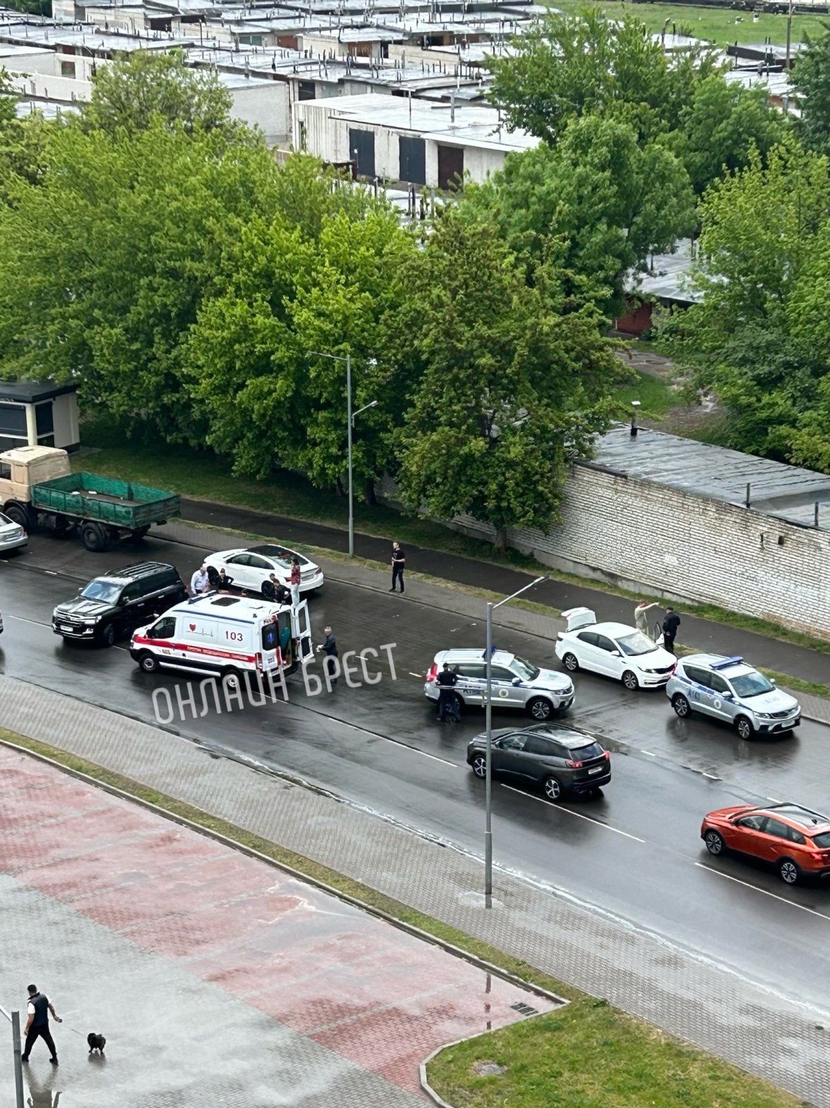 Читатель: ДТП в Бресте с участием мотоцикла Гоголя - Папанина