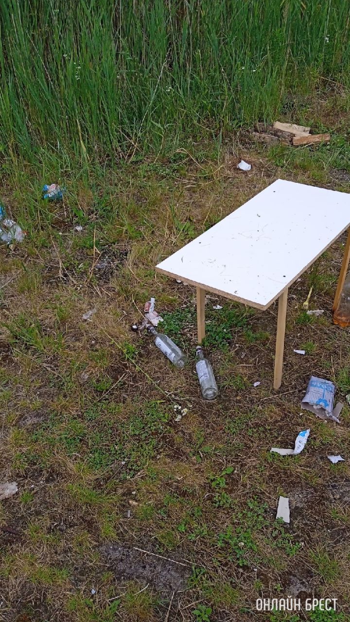 Вот так люди рыбачат в Брестском районе