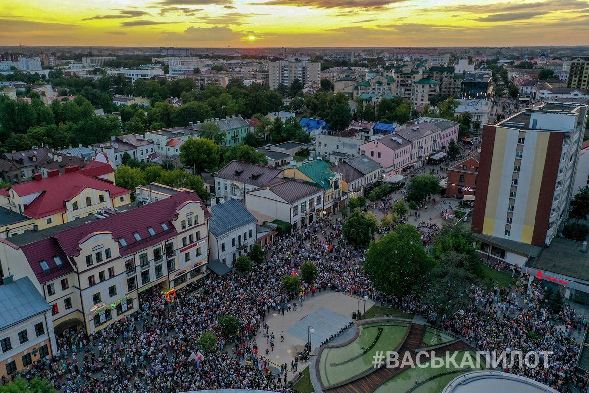 Открытие фонтана в Бресте на ул. Советской. 2019 год