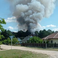 Читатель: Сегодня в Домачево произошел пожар