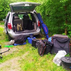 Выходной и ночная рыбалка жителя Бреста