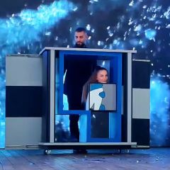 В Бресте выступил иллюзионист