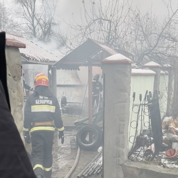 Читатель: Вчерашний пожар на ул. Лидской в Бресте