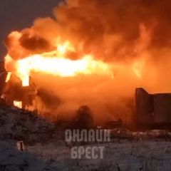 Читатель: В Бресте на улице Кижеватова произошел пожар — видео с места происшествия