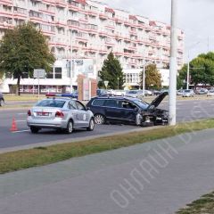 Читатель: На Московской в Бресте в ДТП попал Passat
