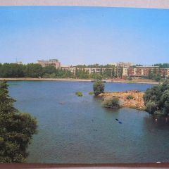 Брест, река Мухавец, 1986 год