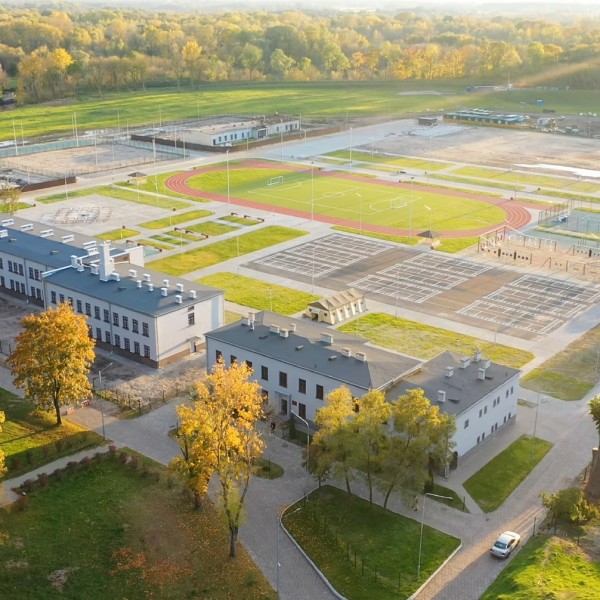 Строительство патриотического центра в Брестской крепости — видео с высоты