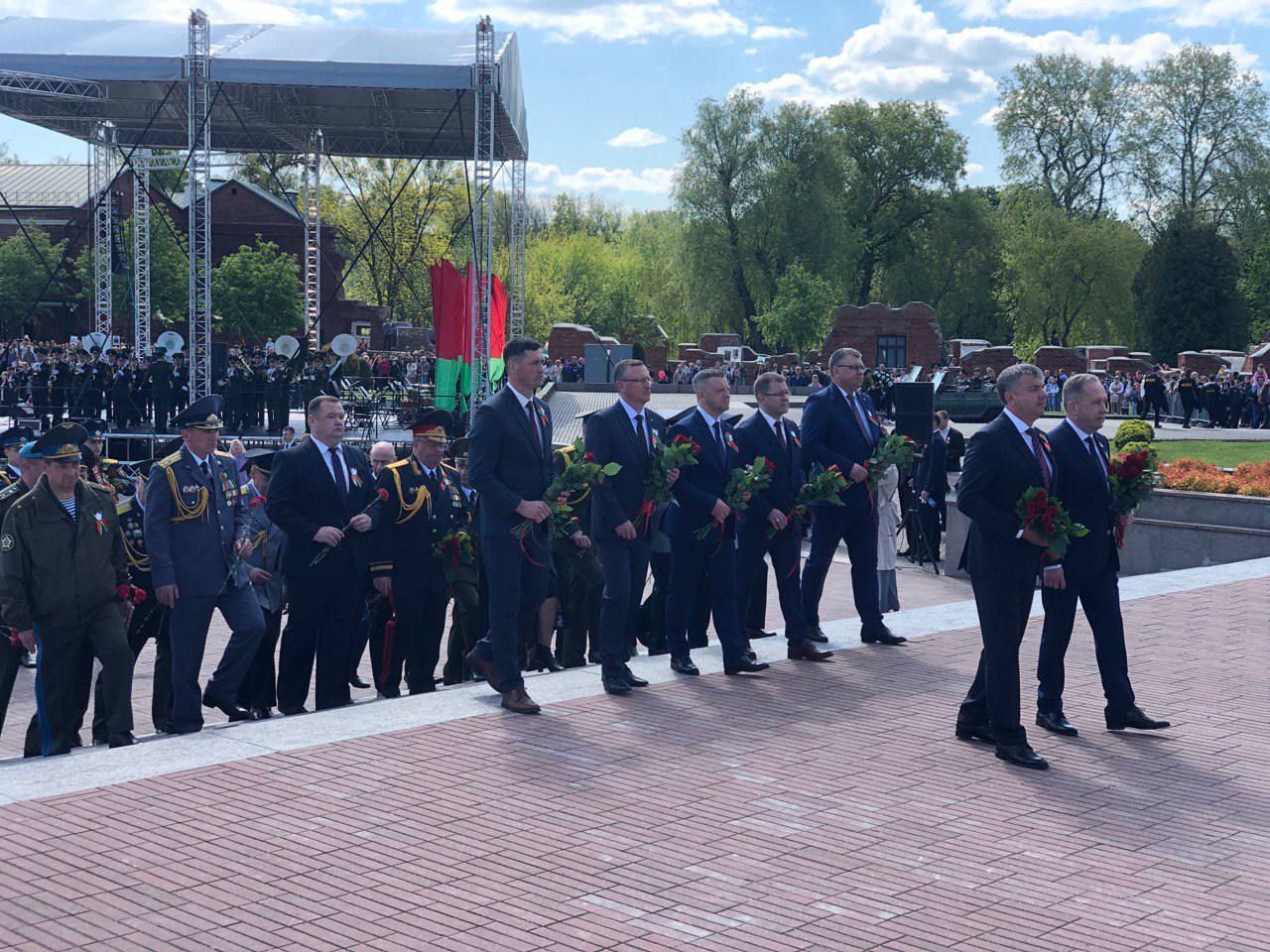 Митинг в Брестской крепости