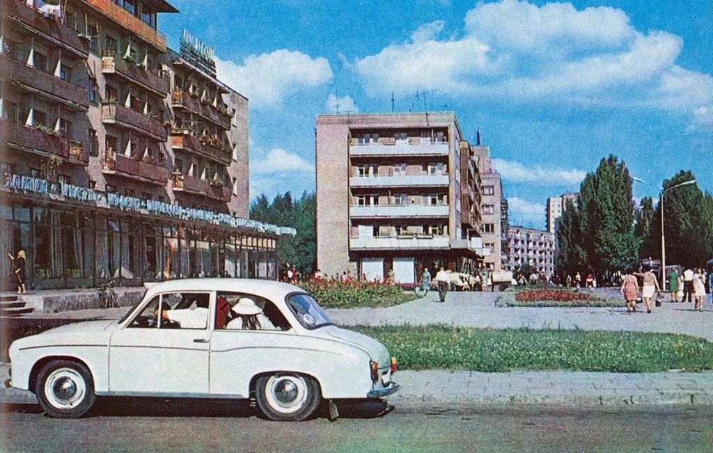 Торговый центр на Набережной. Брест, 1975 г.