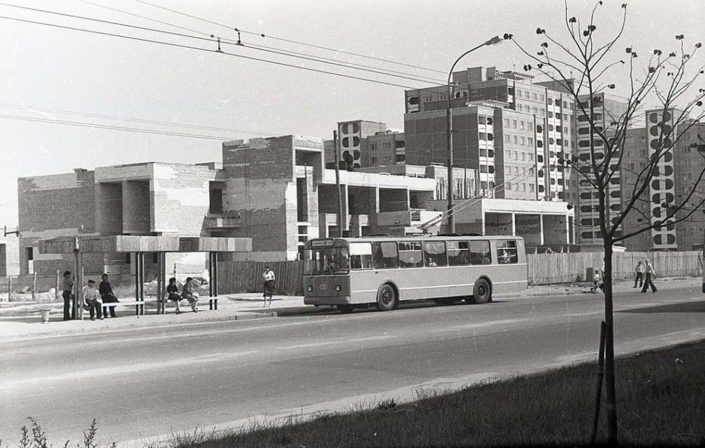 Брест, м-н Восток и центр города, 1980-е гг