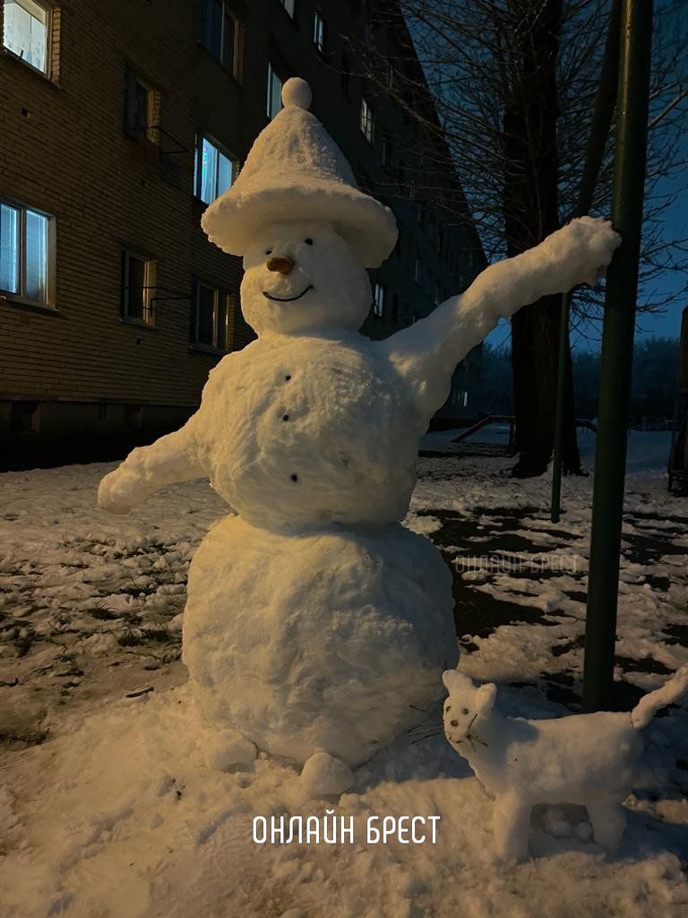 Снеговики от наших читателей