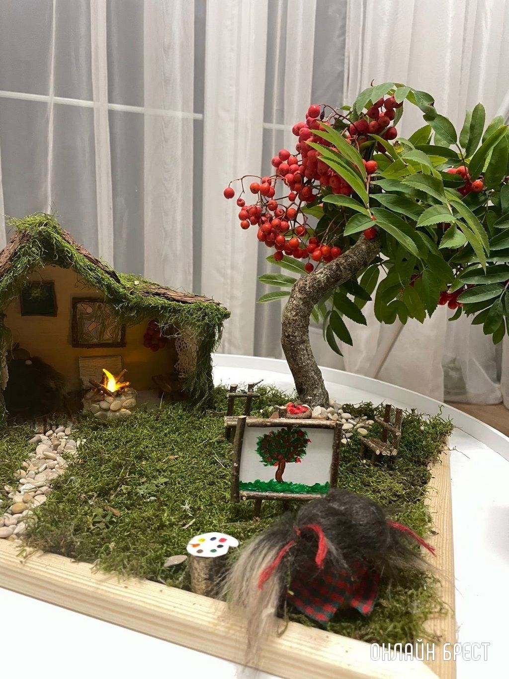 Читатель: Вот такая поделка получилась. Басаргина Лиза, Брест, гимназия №2