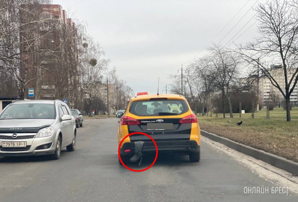 Читатель: Вот такой автомобиль катается по Бресту :)