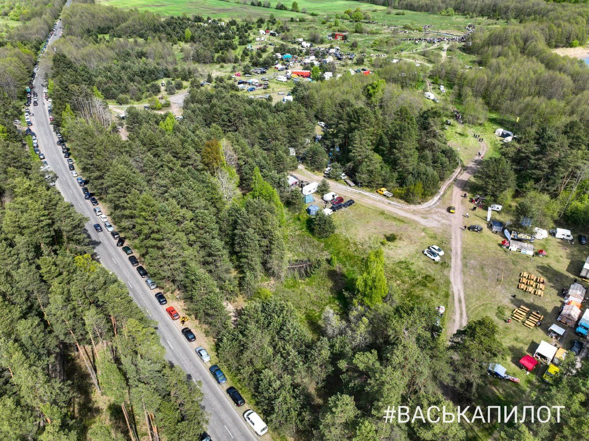 Трофи-рейд «Телеханская дрыгва» с высоты