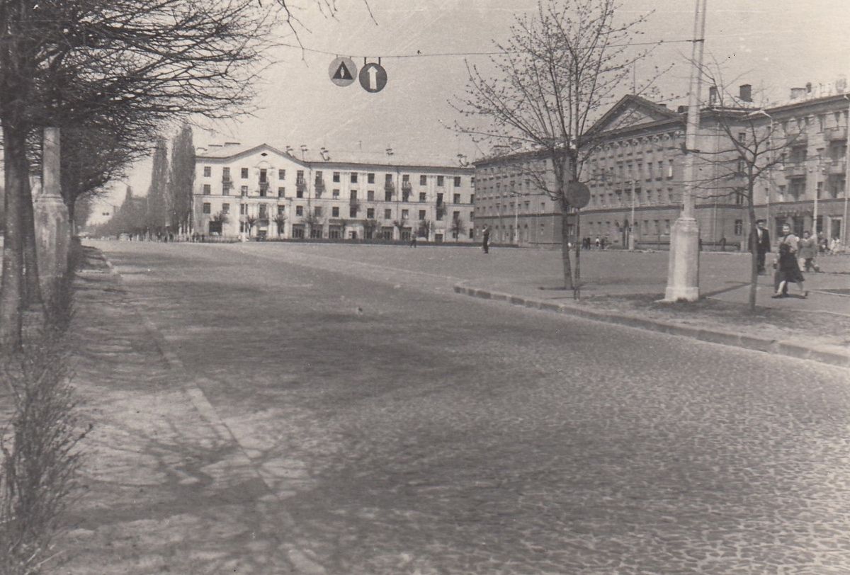 Брест, пл. Ленина, 1958 год