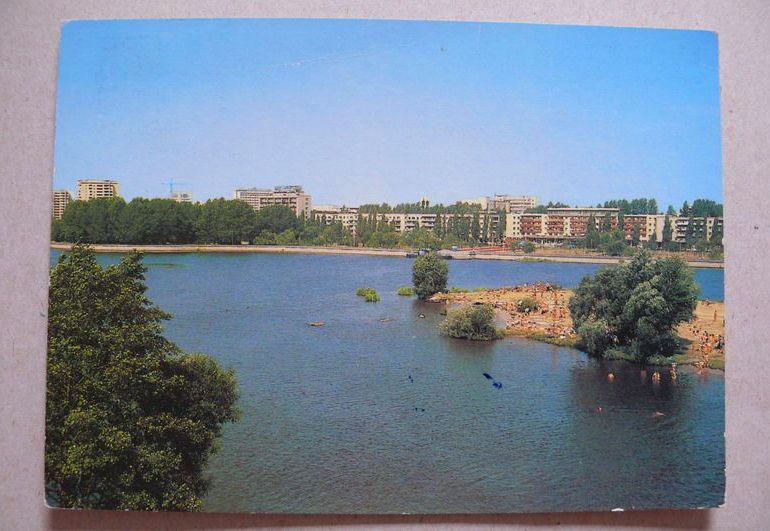 Брест, река Мухавец, 1986 год