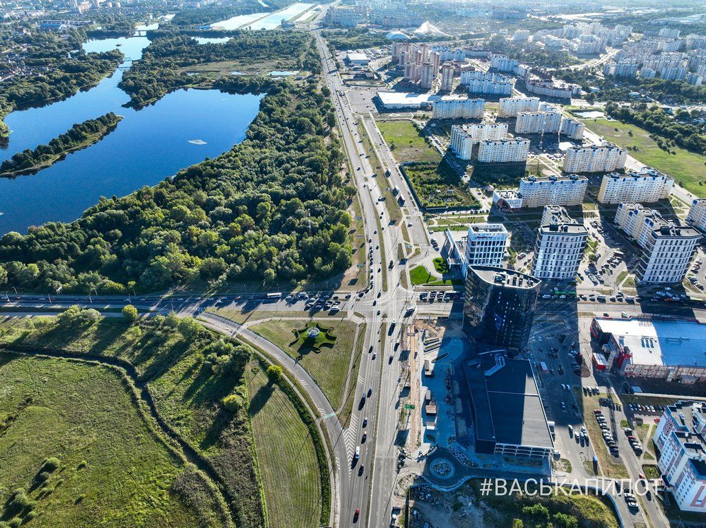 Смотрим с высоты, как идёт строительство нового района в Бресте