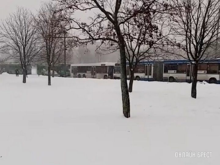 Читатель: Сегодня из-за ДТП на Орловской в Бресте не мог проехать общественный транспорт