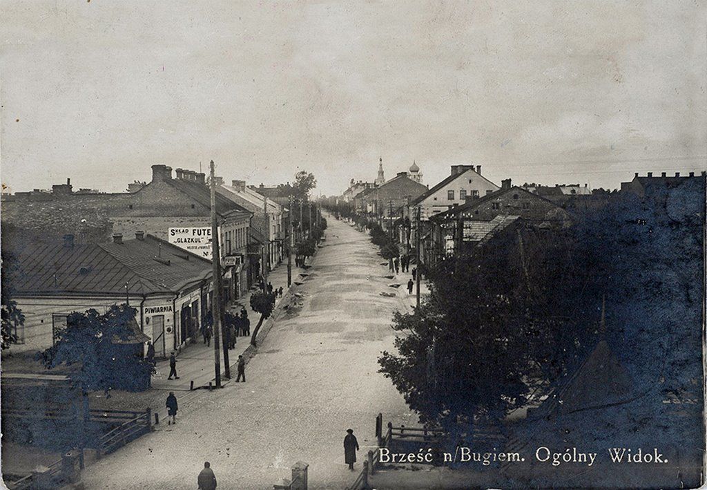 Ещё одно фото, как раньше выглядела ул. Советская в Бресте