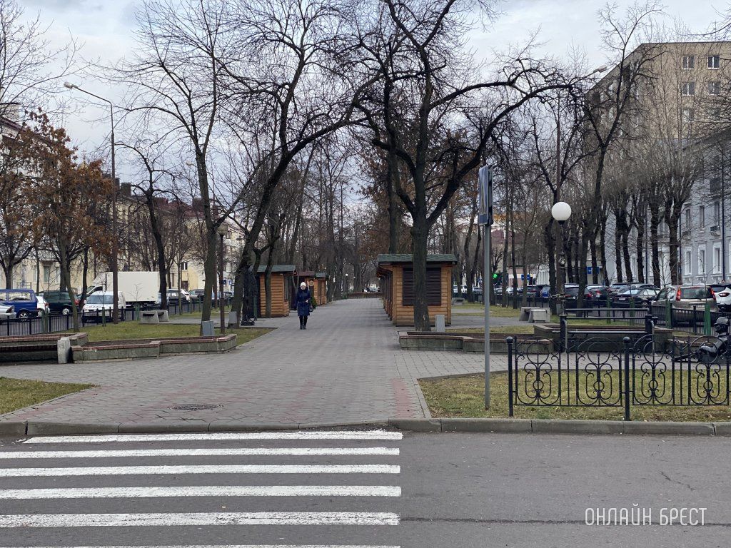 Читатель: В Бресте на Гоголя установили домики