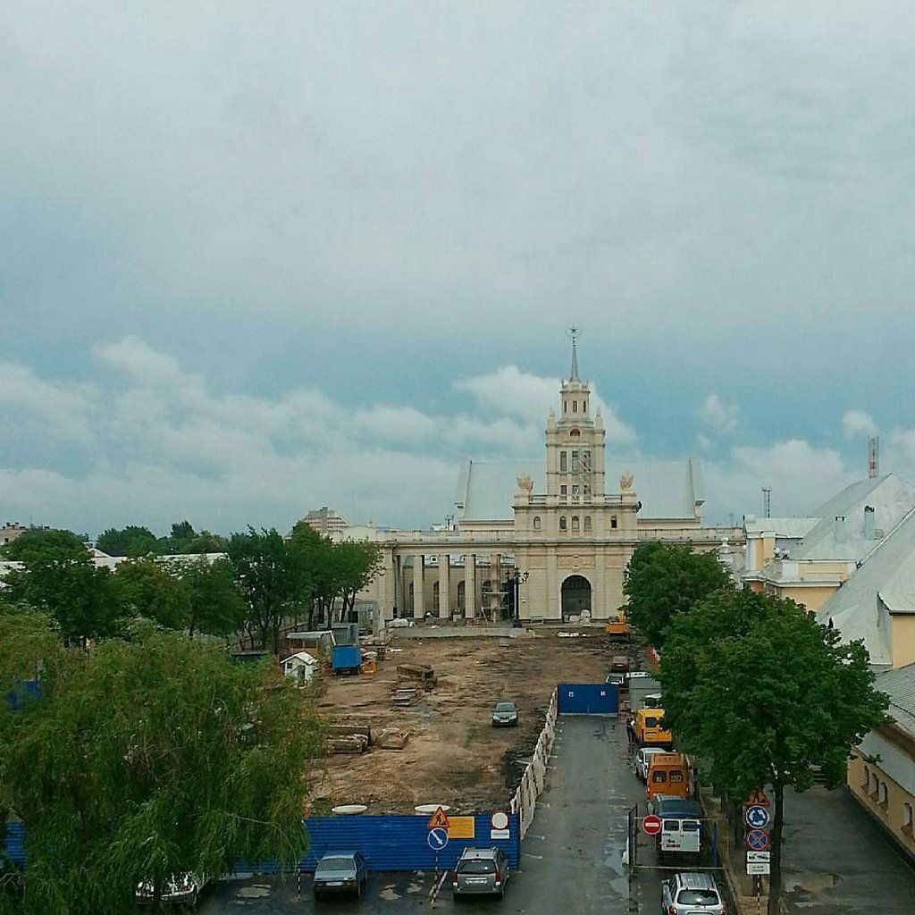 Читатель: Как это было... Реконструкция ЖД вокзала в Бресте