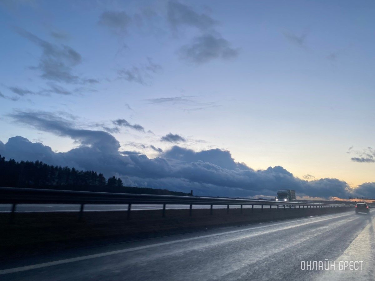 Читатель: Красивое небо было сегодня возле Бреста