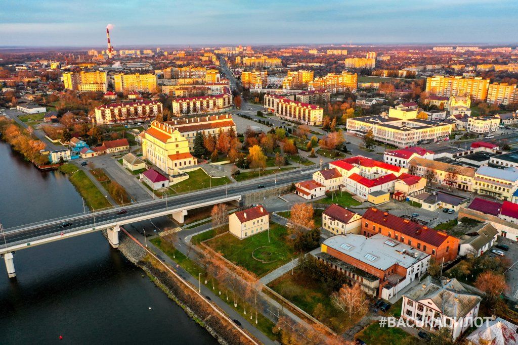 ВаськаПилот показал, как выглядит Пинск с высоты