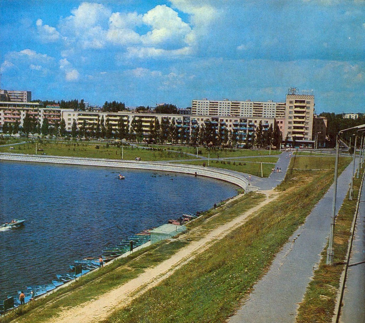 Посмотрите, как 50 лет назад выглядела Набережная в Бресте